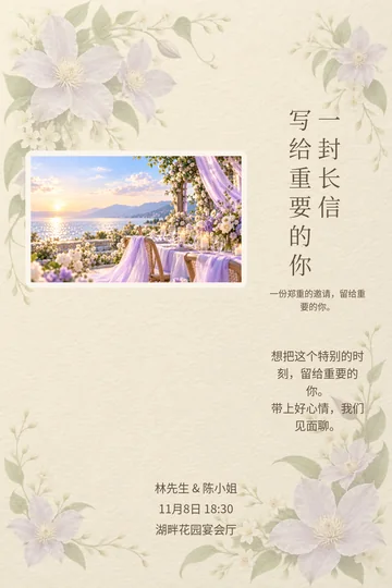 湖畔之窗的真实版式预览
